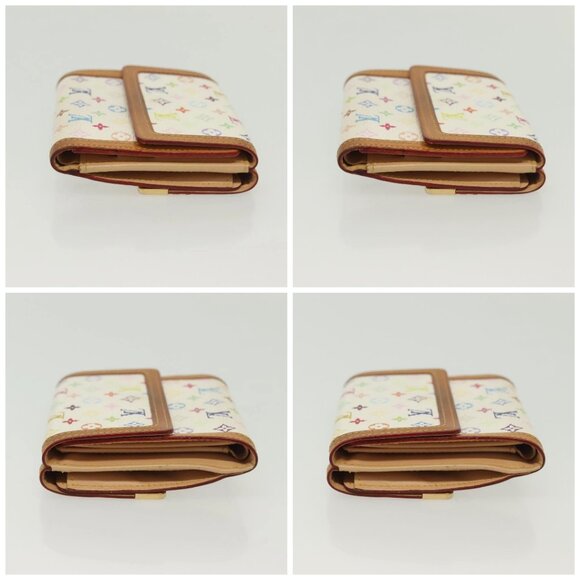 LOUIS VUITTON Multicolor Porte Monnaie Billets Cartes Credit M92983 Auth 130792 - Picture 16 of 16